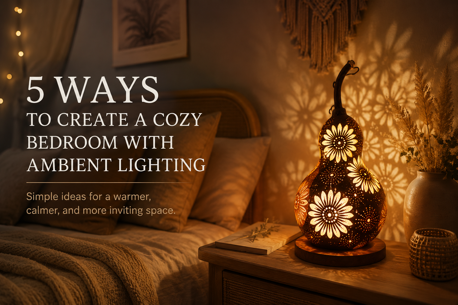 5 Ways to Create a Cozy Bedroom With Ambient Lighting