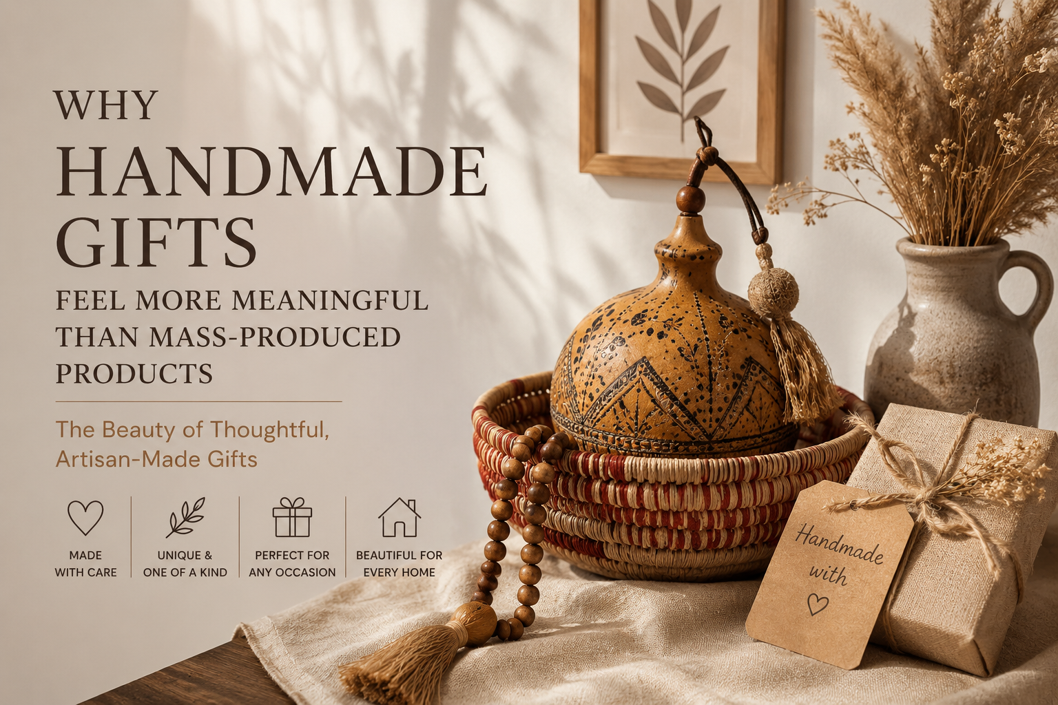 Why Handmade Gifts Feel More Meaningful Than Mass-Produced Products